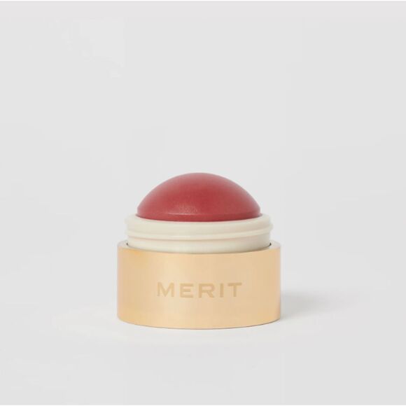 Merit Flush Balm Cream Blush in Cheeky Pink Lightweight Buildable New In Box - Picture 1 of 9